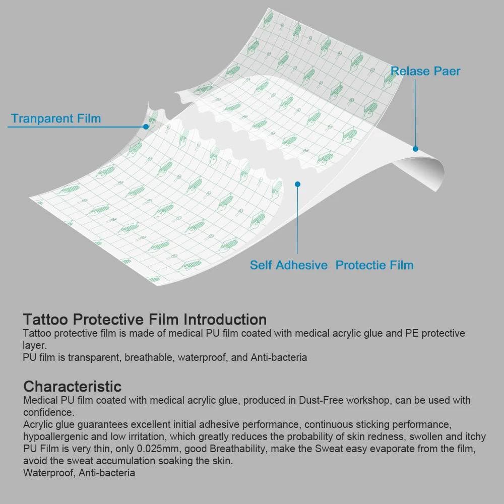 PanthR Derm Tattoo Protection Film 100cm – PanthR Products